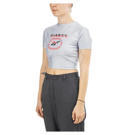Reebok X MISBHV WMNS Cropped Tee (Silber)