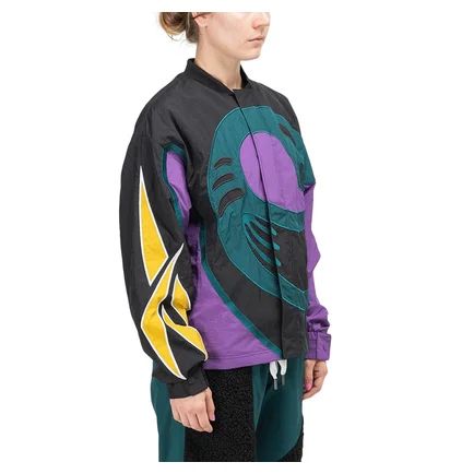 Reebok X Pyer Moss Sankofa Bomber (Schwarz / Teal / Lila)