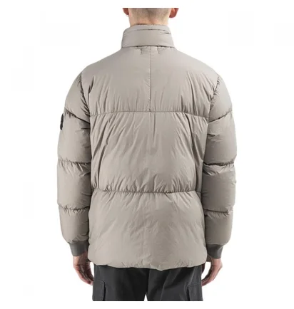 Stone Island Garment Dyed Crinkle Reps Down Jacket (Khaki)