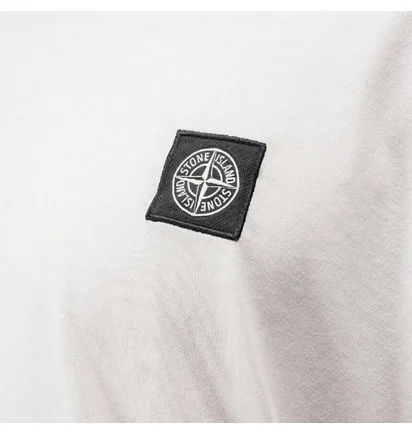 Stone Island Patch Logo Longsleeve (Taupe)