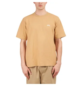 Stüssy Stock Logo SS Crew Shirt (Braun)