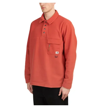 The North Face Crucifire Fleece Pullover (Rot)