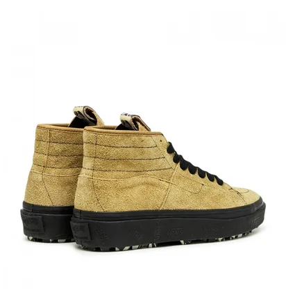 Vans Vault x Taka Hayashi Sk8-Boot LX (Beige / Schwarz)