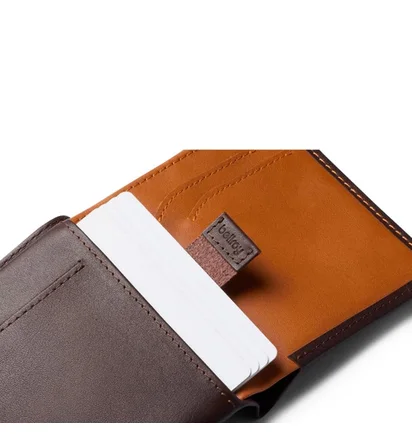 Bellroy Note Sleeve RFID (Dunkelbraun)