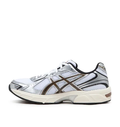 Asics Gel-1130 (Weiß / Silber / Braun)