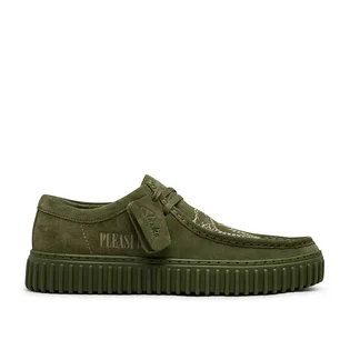 Clarks Originals x Pleasures Torhill DRGN Lo (Grün / Weiss)