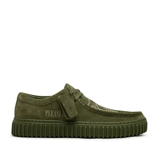 Clarks Originals x Pleasures Torhill DRGN Lo (Grün / Weiss)