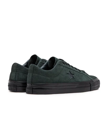 Converse One Star Pro Classic Suede (Dunkelgrün / Grau)