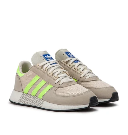 adidas Marathon Tech (Beige / Grün)