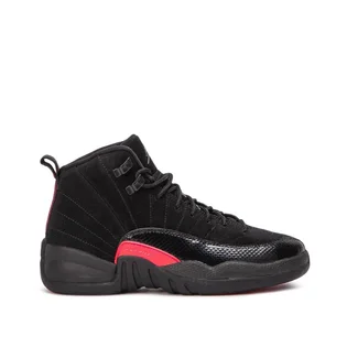 Air Jordan 12 Retro GS (Schwarz / Pink)