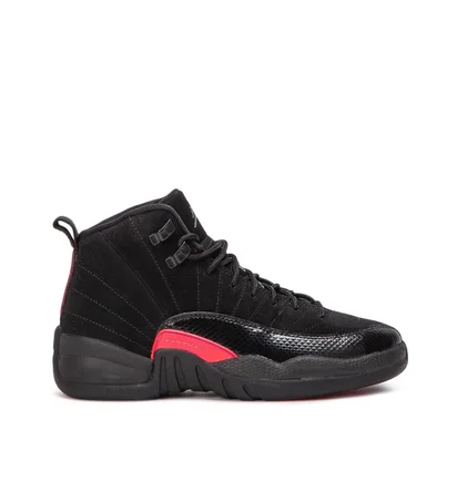 Air Jordan 12 Retro GS (Schwarz / Pink)