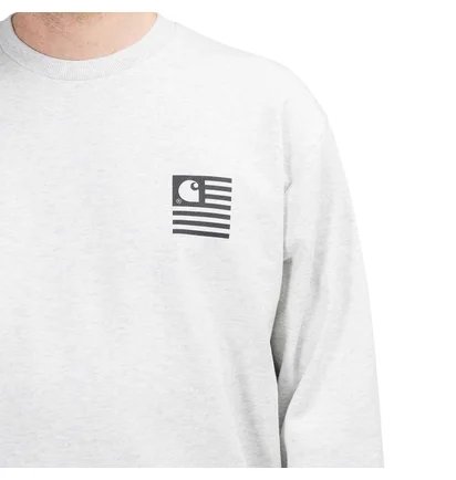 Carhartt WIP State Chromo Sweatshirt (Hellgrau)