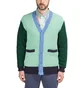 Aimé Leon Dore Pop Color Blocked Cardigan (Grün)