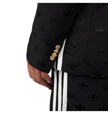 adidas Jaquard Blazer (Schwarz)