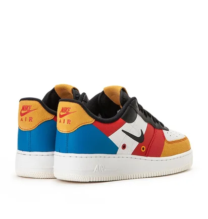 Nike Air Force 1 '07 Premium (Braun / Rot / Weiß)