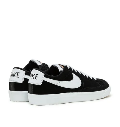 Nike Blazer Low Premium Vintage Suede (Schwarz / Weiß)