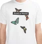 Raised by Wolves Butterflies Tee (Weiß)