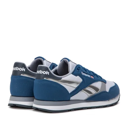 Reebok Classic Leather (Blau / Silber)