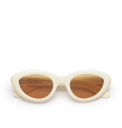 Retrosuperfuture Cocca Panna Sunglasses (Cream)