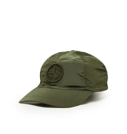 Stone Island Nylon Metal Cap (Olive)