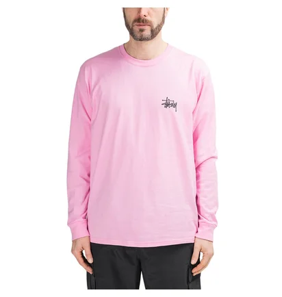 Stüssy Basic Longsleeve (Pink)