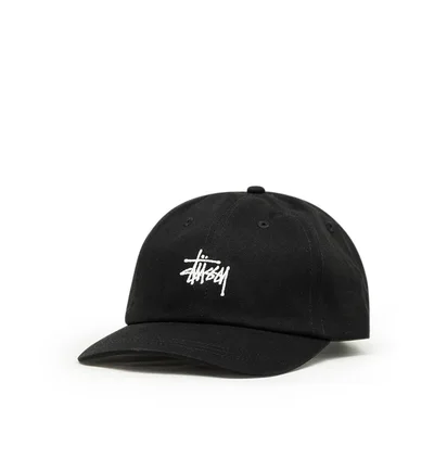 Stüssy Stock Low Pro Cap (Schwarz)