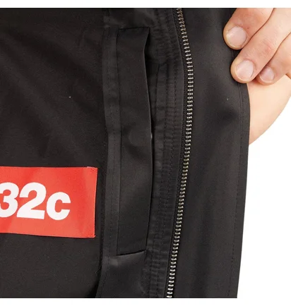 032c The 032c Raincoat (Schwarz)