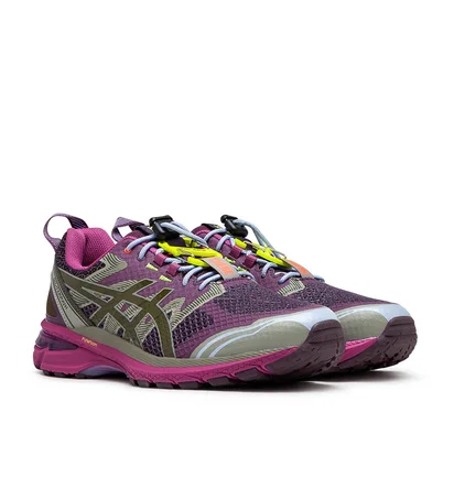 Asics x Up There Gel Terrain (Lila / Pink / Grün)