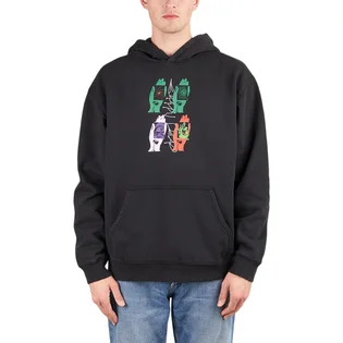 Brain Dead Throwing Hands Hooded Sweat (Schwarz)