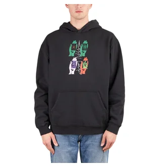 Brain Dead Throwing Hands Hooded Sweat (Schwarz)