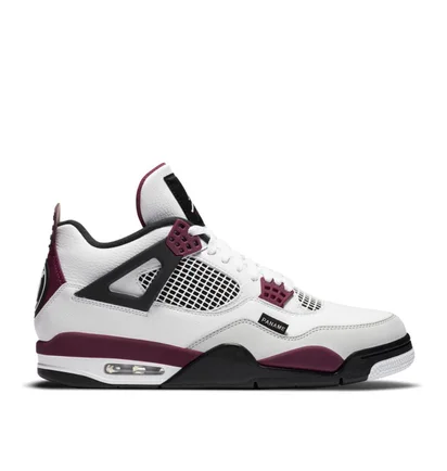 Air Jordan 4 Retro x PSG (Weiß / Bordeaux)