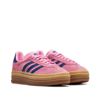 adidas WMNS Gazelle Bold (Pink / Dunkelblau)