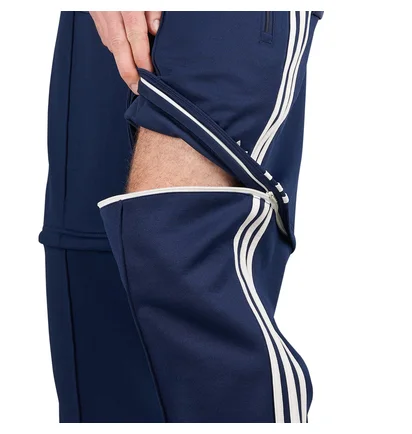 adidas x Pop Trading Company Bauer Track Pants (Navy / Weiß)