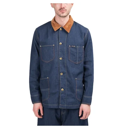 Lee x Timberland Box Jacket (Navy / Braun)