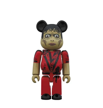 Medicom 100% + 400% Michael Jackson Zombie Be@rbrick Toy