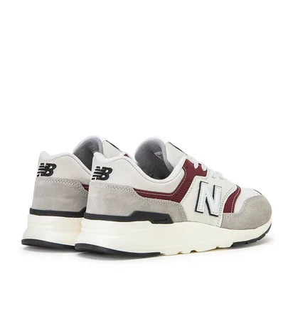 New Balance CM997 HXN (Weiss / Grau / Rot)