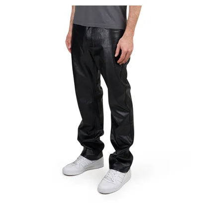 Pleasures Vegan 5 Leather Pocket Pant (Schwarz)