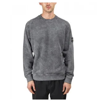 Stone Island Dust Colour Treatment Pullover (Dunkelgrau)