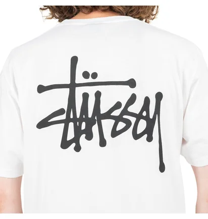 Stüssy Basic T-shirt (Weiß)
