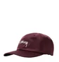 Stüssy Lined Nylon Low Pro Cap (Bordeaux)