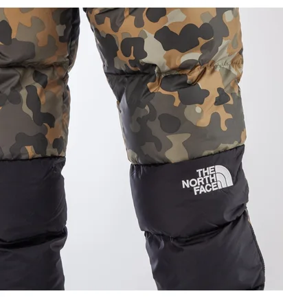 The North Face M Nuptse Bib (Camo)