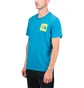 The North Face M SS Fine Tee (Blau / Gelb)