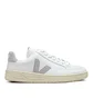 Veja V-12 Leather (Weiß / Grau)