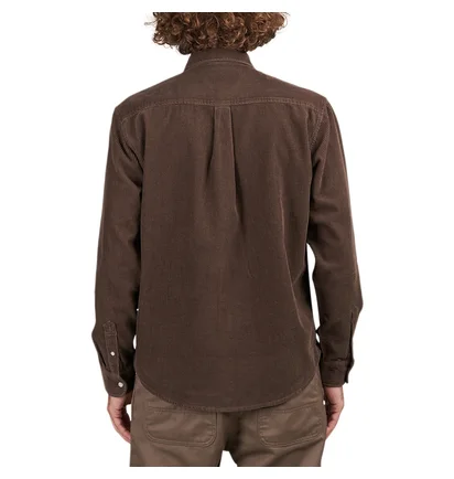 Carhartt WIP Longsleeve Madison Cord Shirt (Braun)