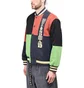 Brain Dead Jacquard Patchwork Letterman Jacket (Multi)