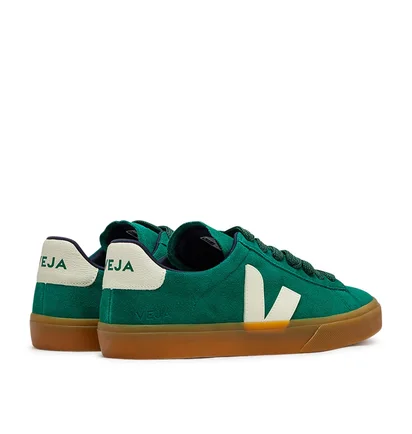 Veja Campo Suede (Grün / Beige)