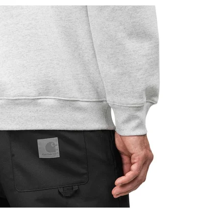 Dime Classic Logo Hoodie (Grau / Rot)