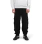 Dime Fleece Round Cargo Pants (Schwarz)