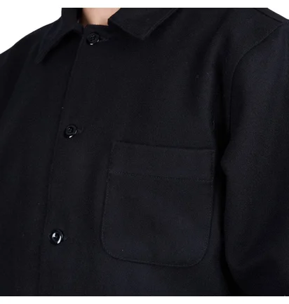 Edmmond Studios Pocket Jacket Felt (Navy)