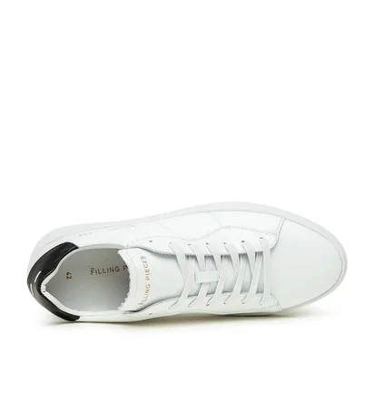 Filling Pieces Court Bianco (Weiß / Schwarz)